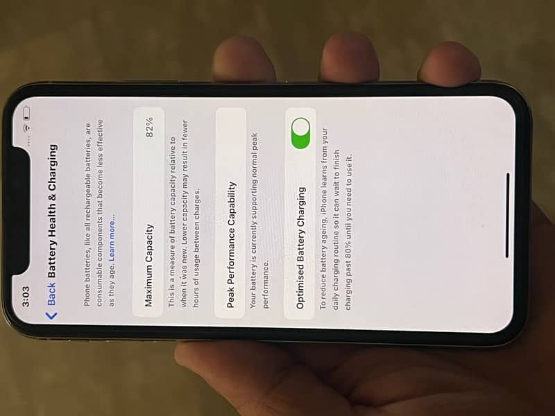 iphone xs dual sim PTA proved 82% Battery health All okay 7