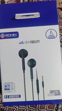 Ronin-R5 Orginal Crystal clear Sound HandFree / Ronin R5 Best Gaming