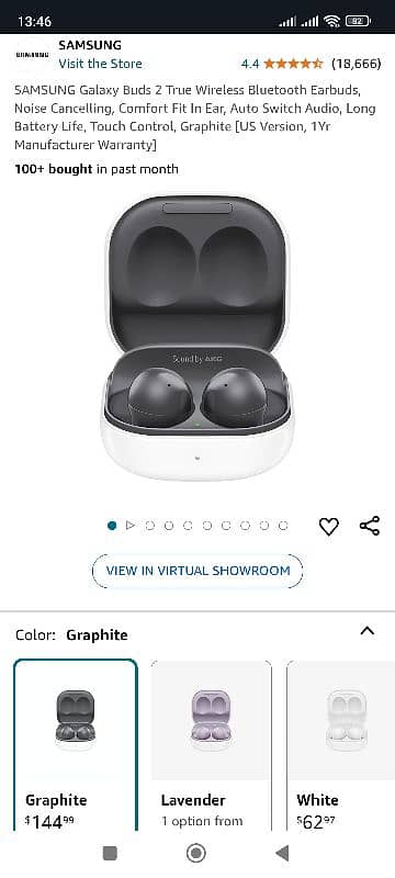 Samsung galaxy buds 2 NEW 0309-5577557 4