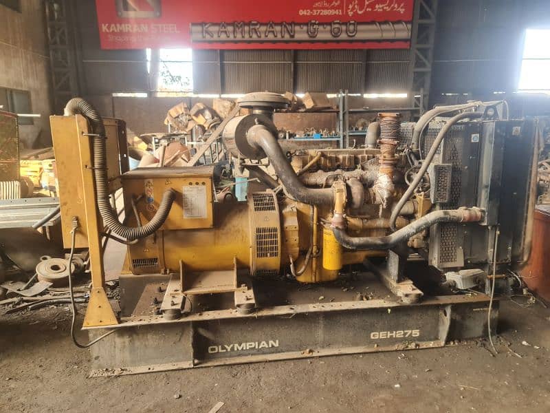 250 kva commercial generator ,CATTERPILLAR 2007 model Automatic 3