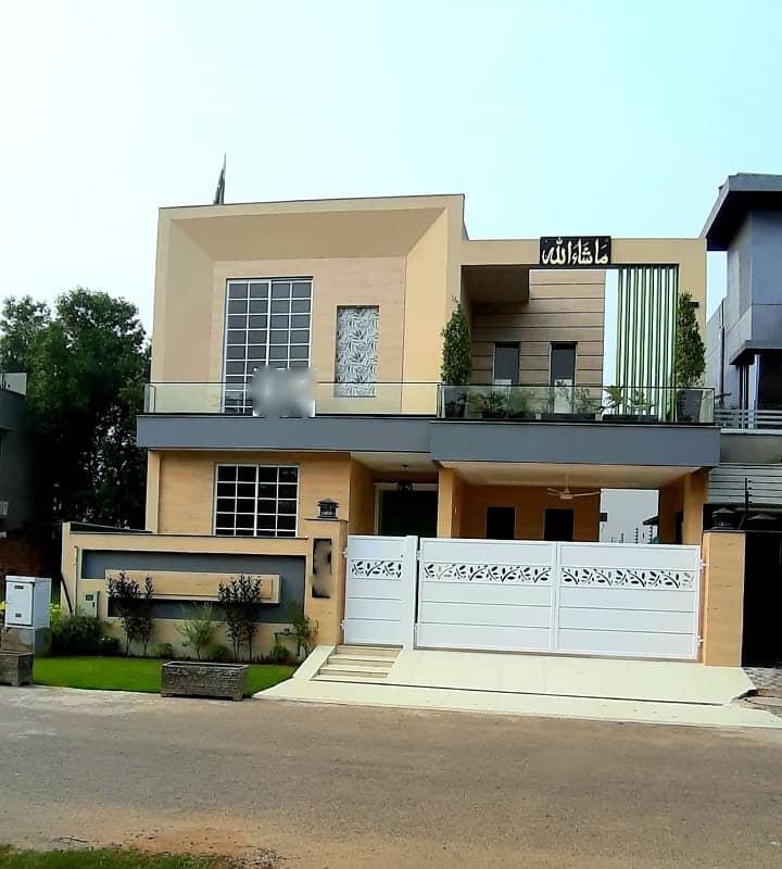 10 Marla Modern Design House In Eden city Airport opposite 0