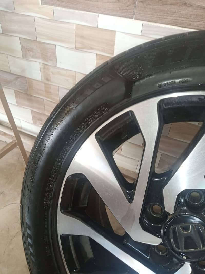 Civic X Rims and Tires 16 inch 1