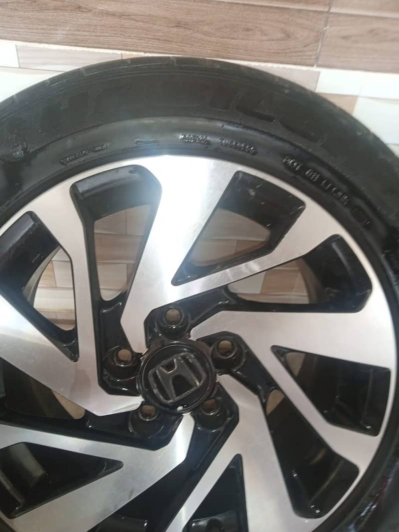 Civic X Rims and Tires 16 inch 3