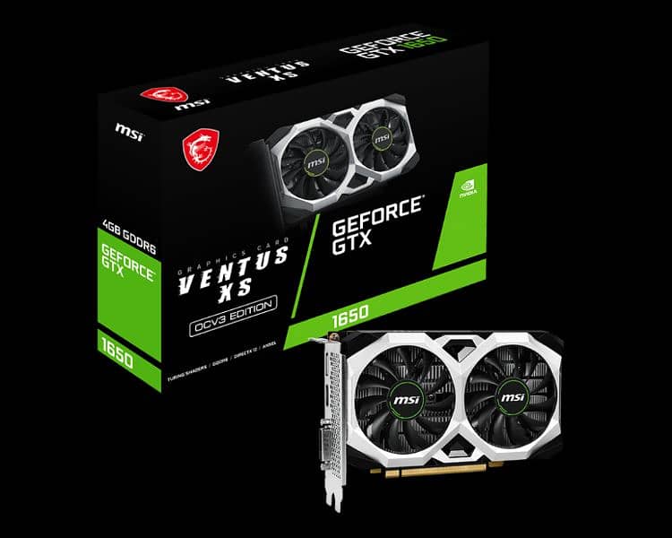 GeForce GTX 1650 D6 VENTUS XS OCV3 0