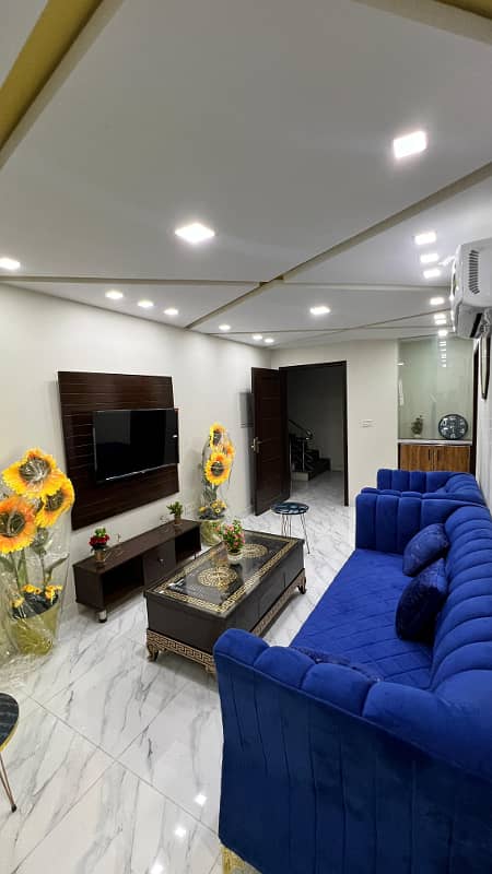 One Bedroom Fully Furnished Apartment Is Available For Rent In Chambeli Block Bahria Town Lahore 10