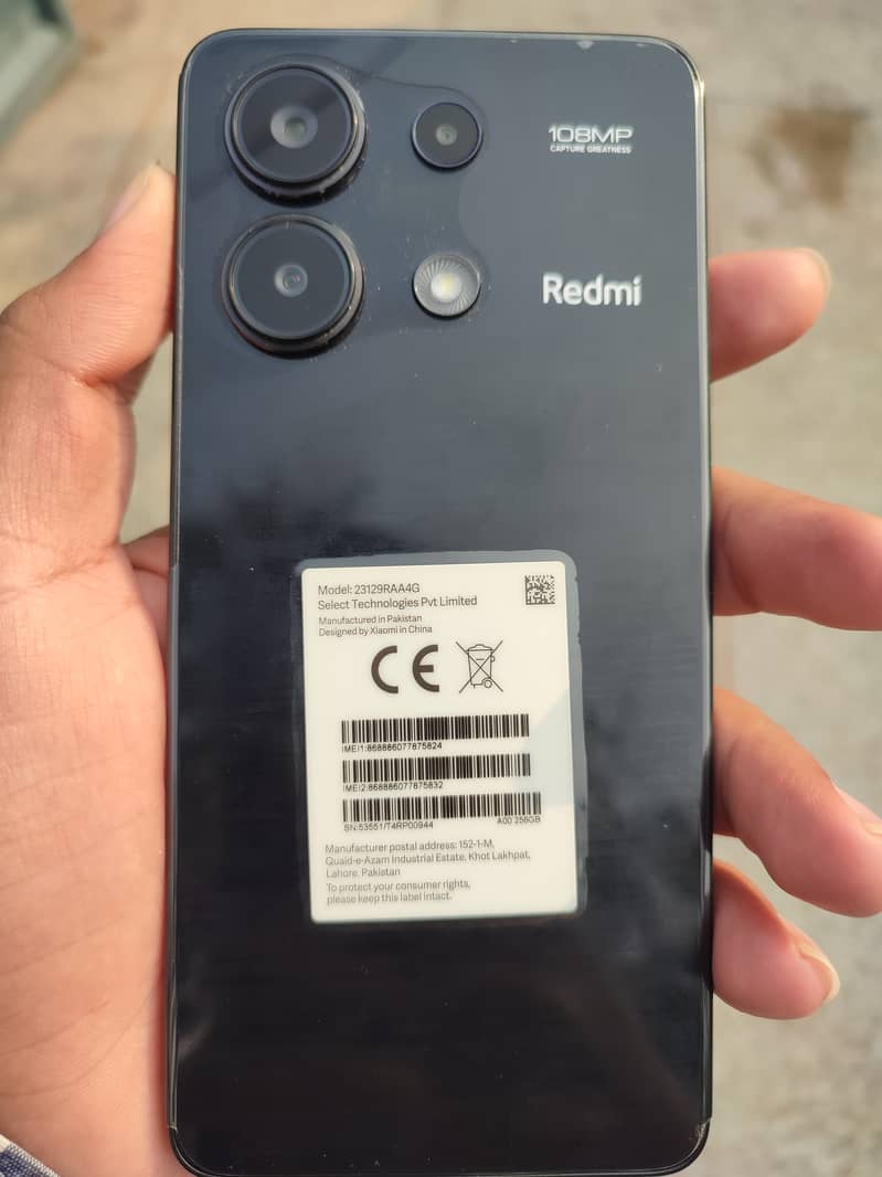 Redmi note 13 256 gb 4