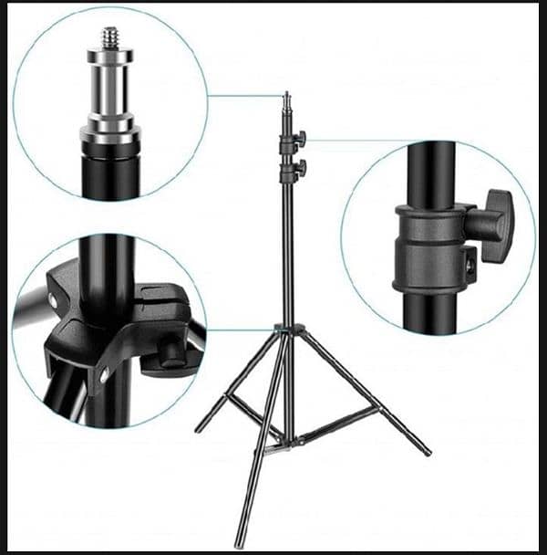 Ring Light/3 colour With Stand 7fuet 1