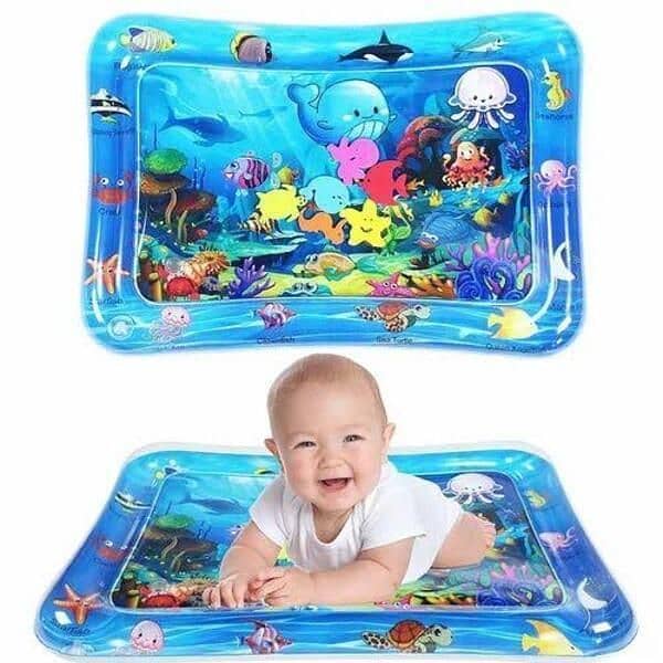 Water play Mat inflatable PVC for infant tummy time 4