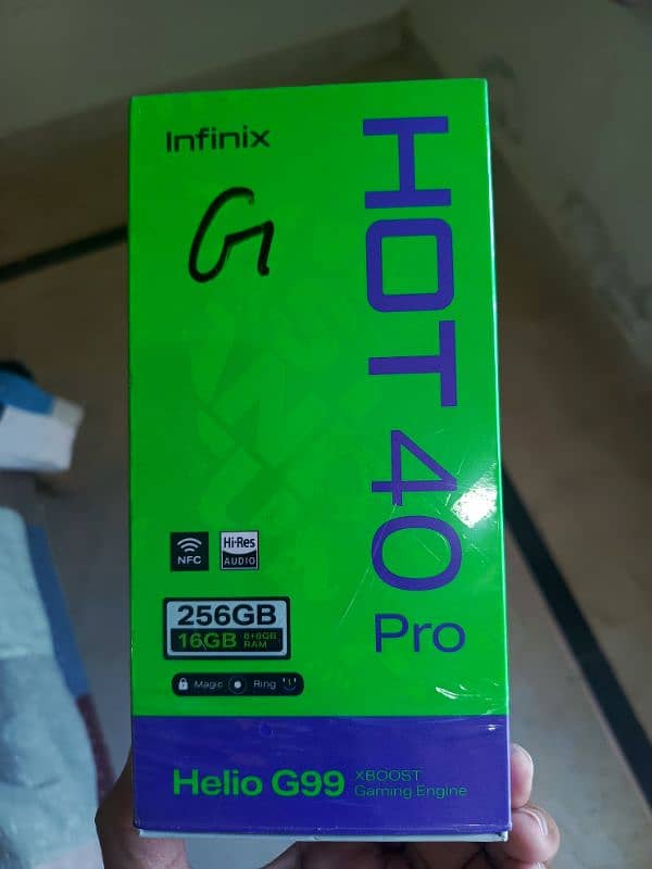 Infinix Hot 40 Pro 8+8/256 GB 9