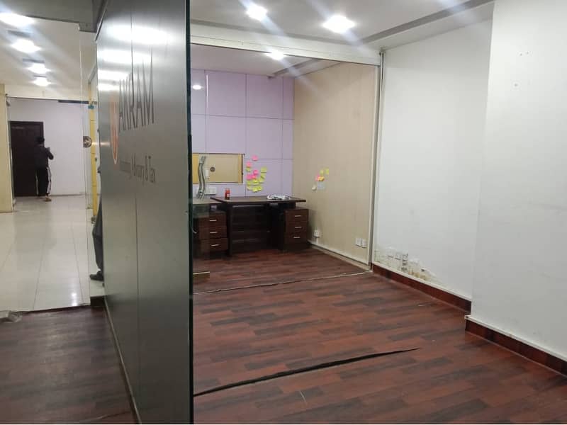 Sami Furnished Area 1200 Square Feet Office Available For Rent in Main Boulevard Road Gulberg 3 Lahore 2