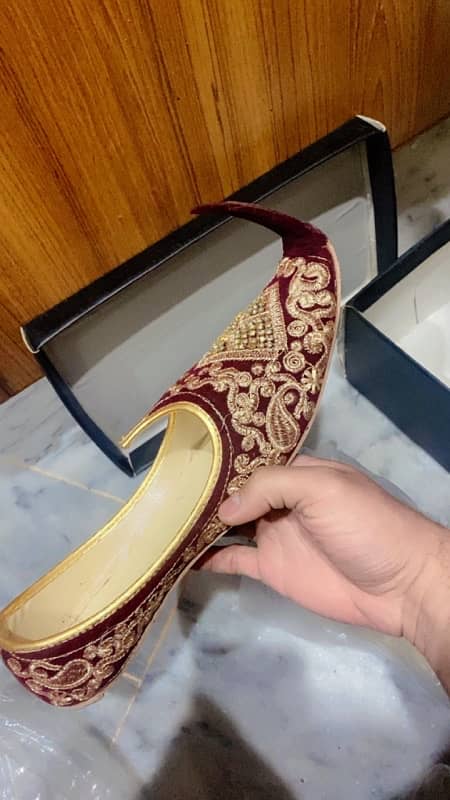 wedding khussa for sale size 44 2