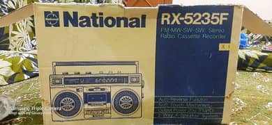 National Tape recorder RX5235F