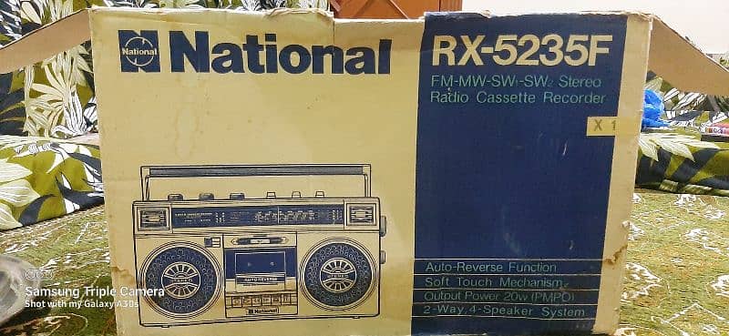 National Tape recorder RX5235F 0