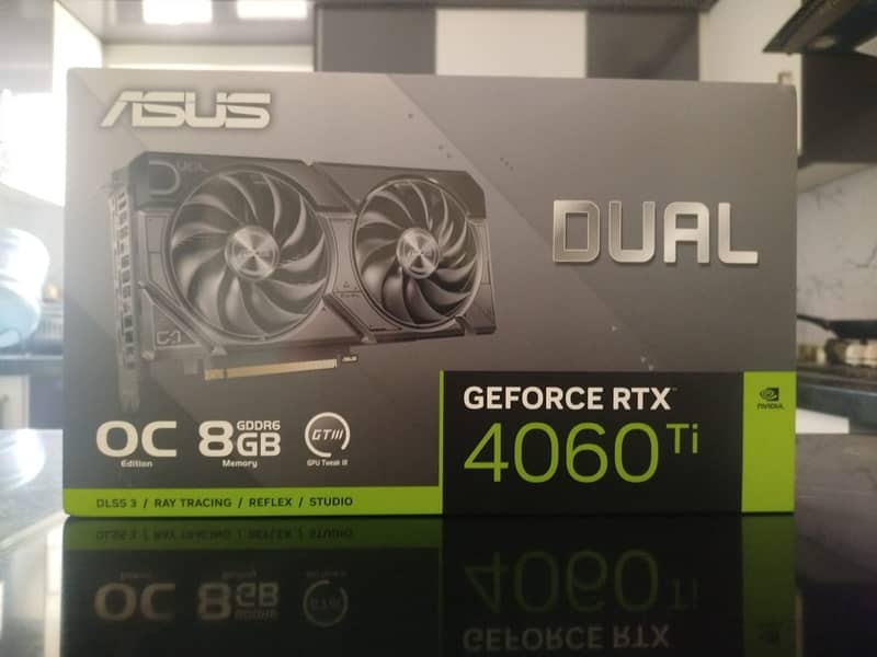 ASUS Dual GeForce RTX™ 4060 Ti EVO OC Edition 8GB GDDR6 1