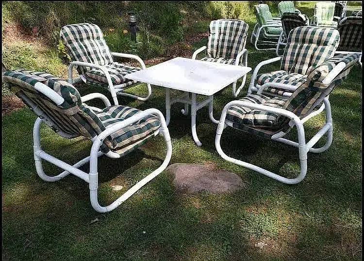 Rattan Sofa Set - Cafe Furniture - Outdoor Lawn Furniture - UPVC Chair 11