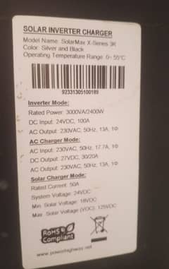 Solar Hybrid inverter.