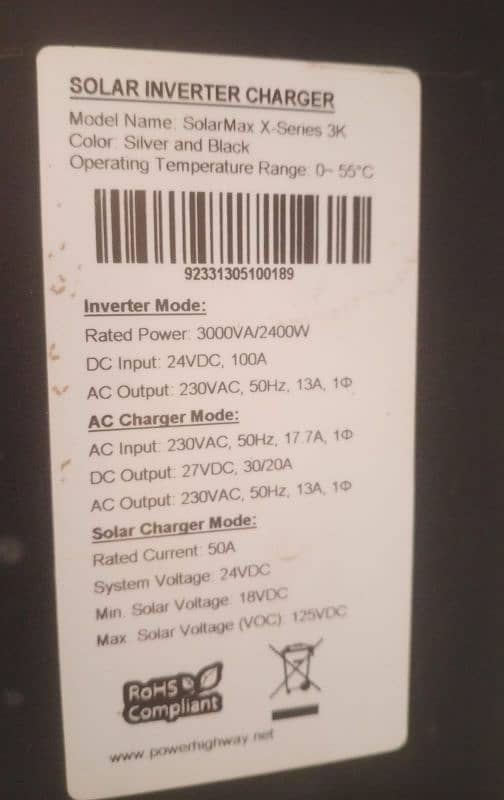 Solar Hybrid inverter. 0