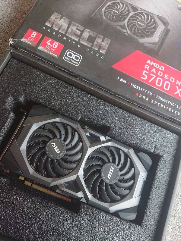 MSI AMD Radeon RX 5700 XT OC 8GB GDDR6 256Bit GPU Graphics Card 0