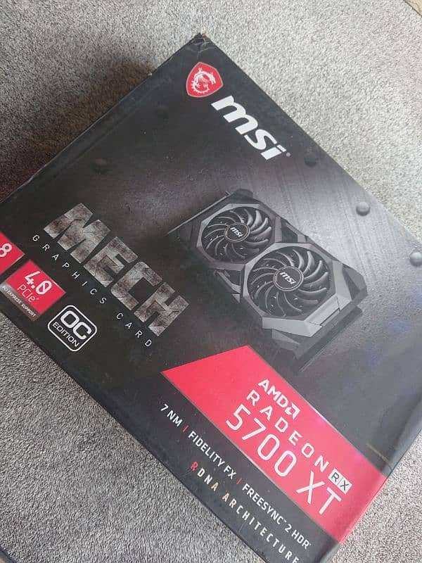 MSI AMD Radeon RX 5700 XT OC 8GB GDDR6 256Bit GPU Graphics Card 1