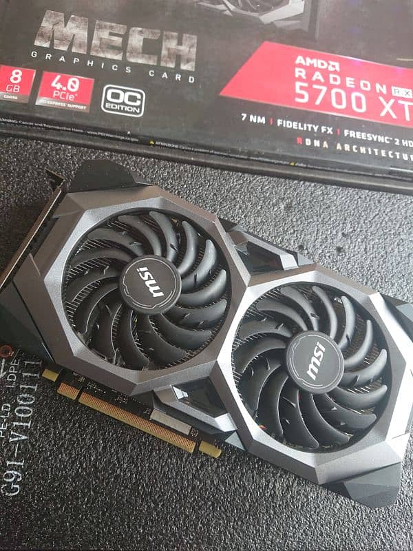 MSI AMD Radeon RX 5700 XT OC 8GB GDDR6 256Bit GPU Graphics Card 3