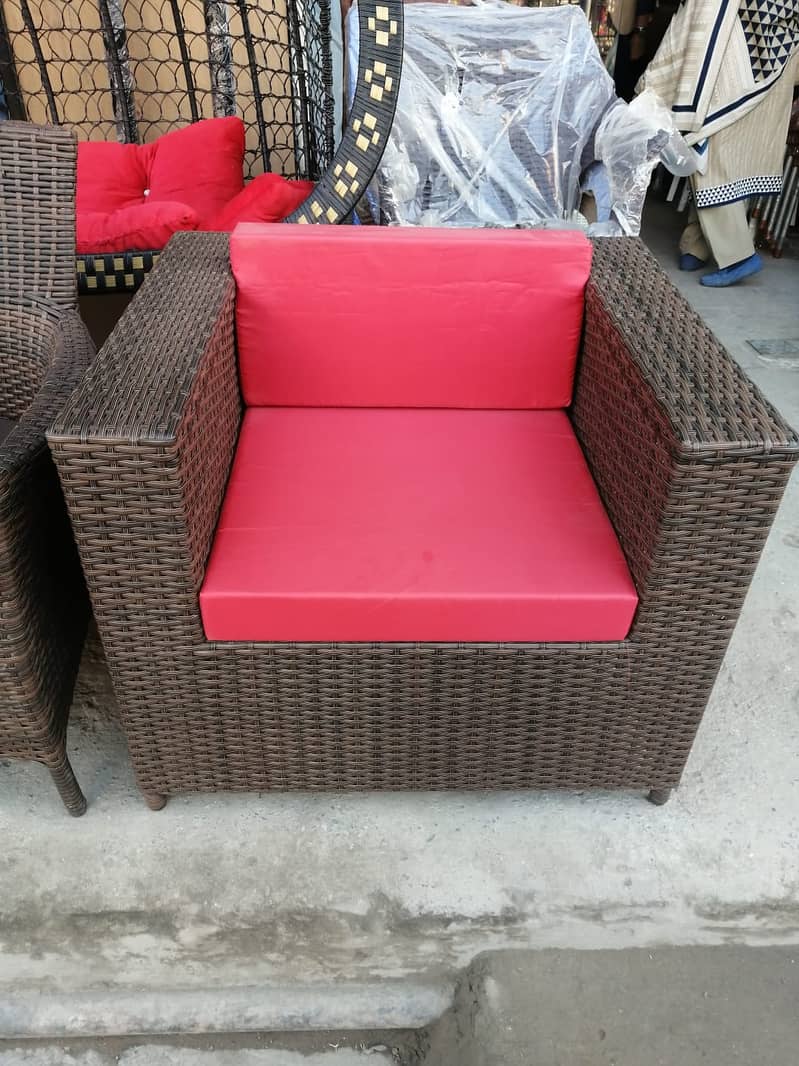 Rattan Sofa Set - Cafe Furniture - Outdoor Lawn Furniture - UPVC Chair 8