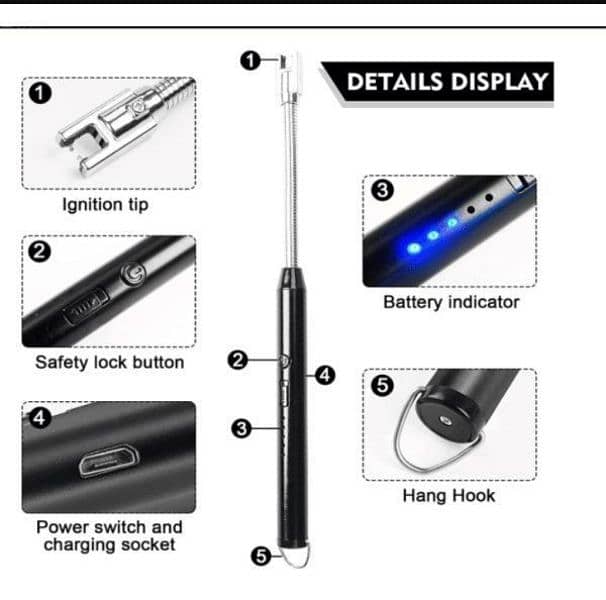 Portable Rechargeable Electric Lighter 3