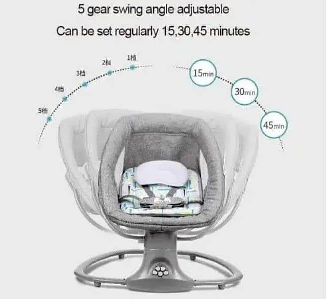 Baby Electric Swing Mastela 8