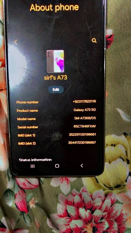 Samsung A73 5G All Ok condition 5