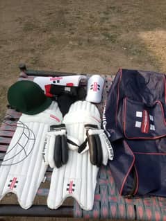 Hard boll  new cricket kit full only without batt