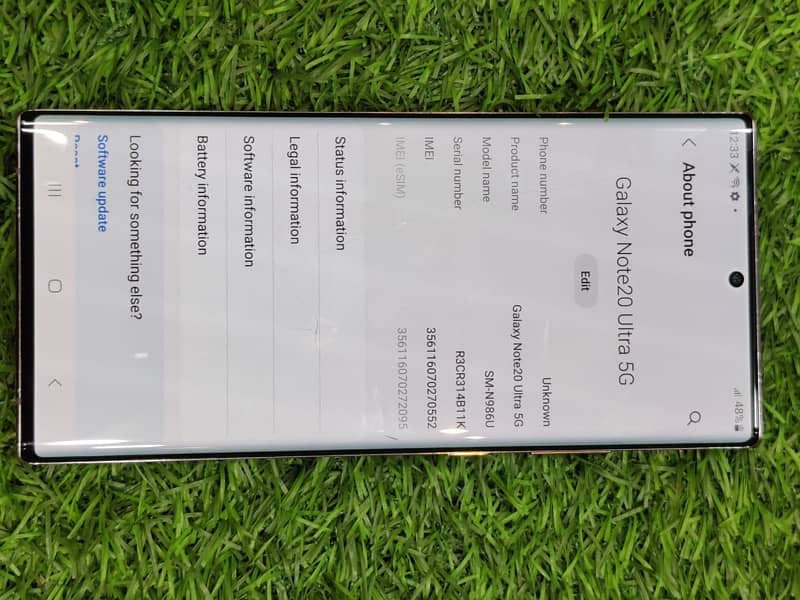 note 20 ultra glass crack 2