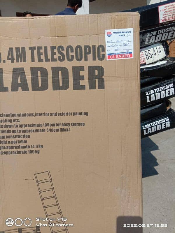 2m(6ft) and more Telescopic ladder 4