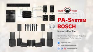 Large Scale Public Address System