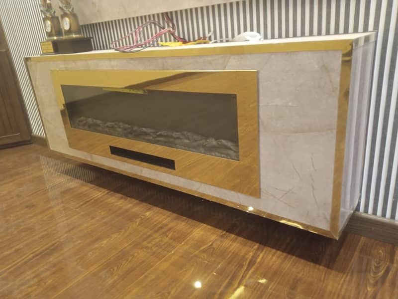 fire place / Marble fire place / fireplace / steel copper fireplace 4