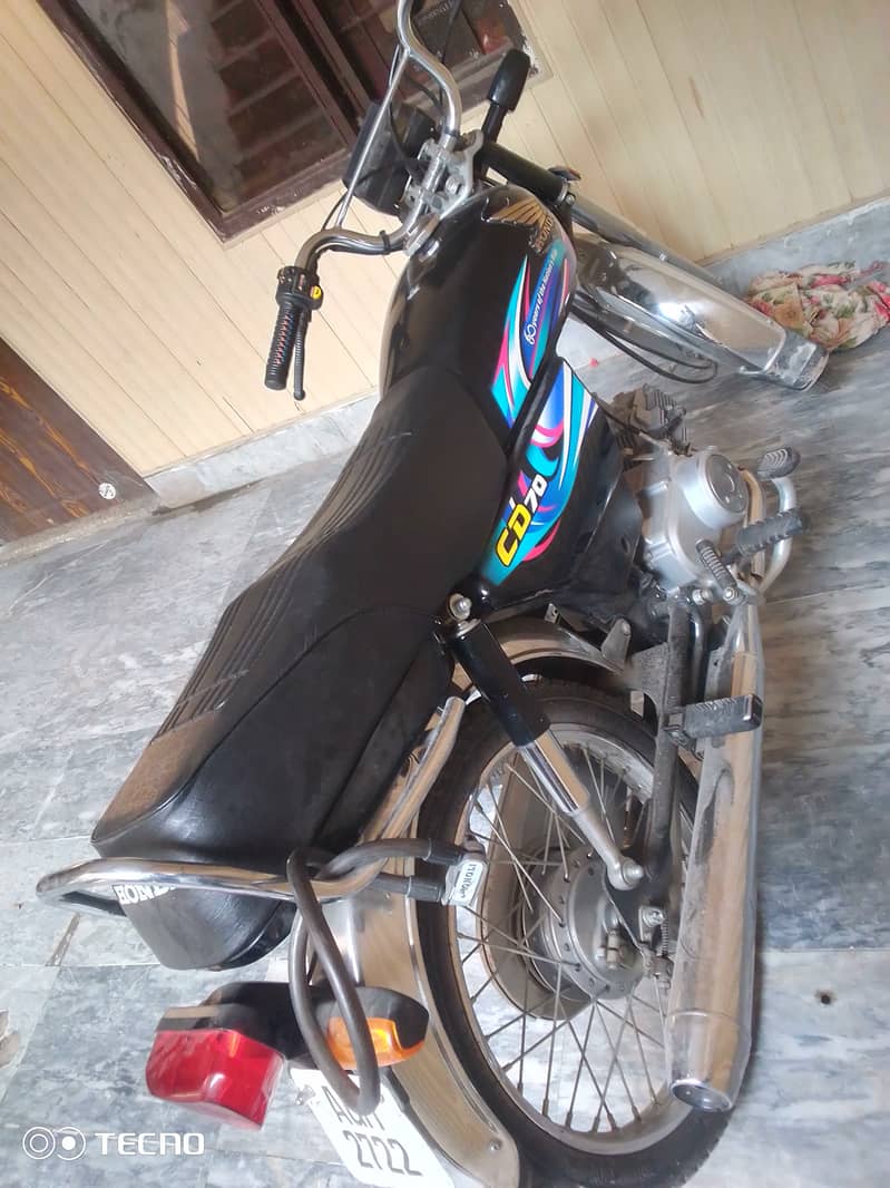 CD 70 excellent condition home used bike 1