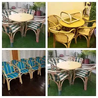 Rattan Furniture - Restaurant Sofa Set - Lawn Outdoor Chair - Table 8