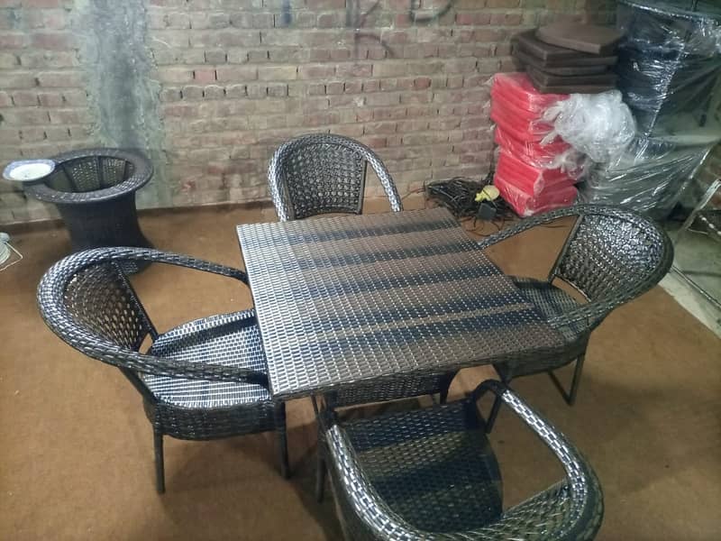 Rattan Furniture - Restaurant Chairs - Lawn Outdoor Rattan Furniture 15