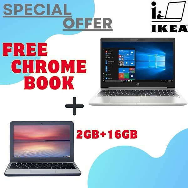 OFFER DEAL ( HP 450 G6 + Free CHROME BOOK ) 0