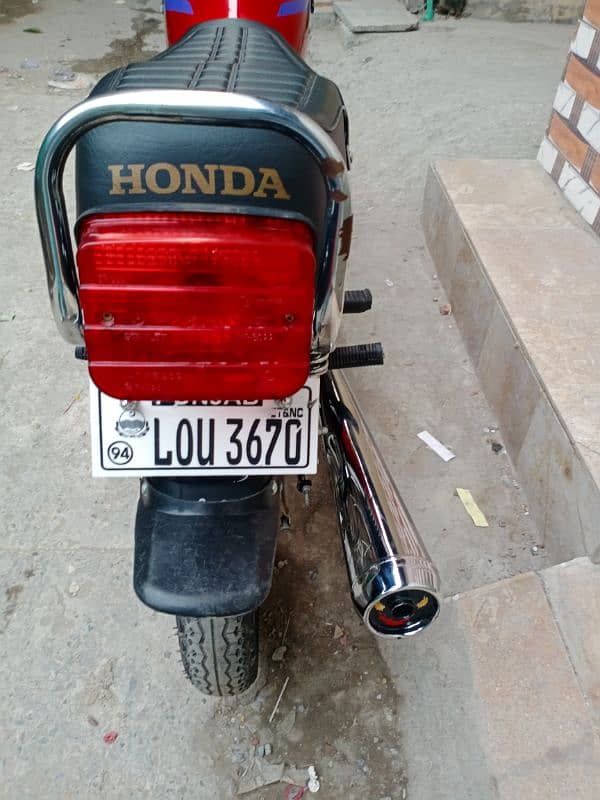 Honda 125 1991 6