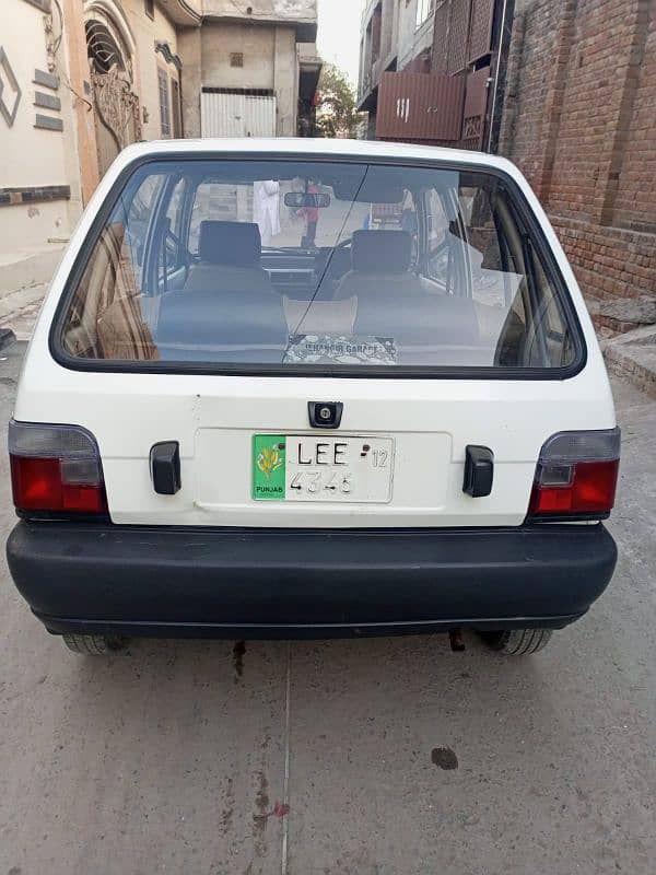 Suzuki Mehran VX 2012 7