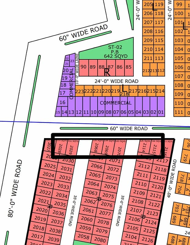 NORTH TOWN RESIDENCY PHASE 1 SUPERIOR 2 BLOCK 144syd Corner plot 60feet road face 0