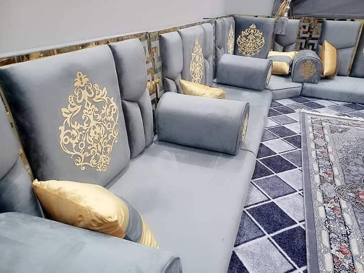 Arabic Majlis | Luxury Arabic Majlis | Arabic  Sofa | Saudi Majlis 2