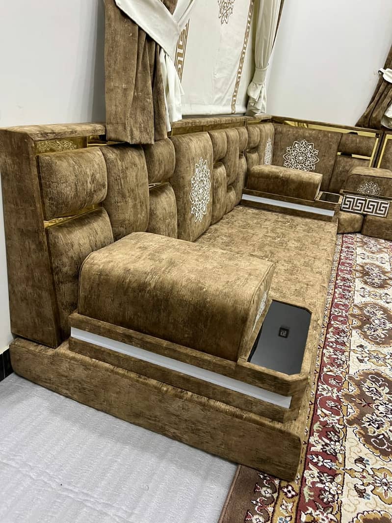 Arabic Majlis | Luxury Arabic Majlis | Arabic  Sofa | Saudi Majlis 4