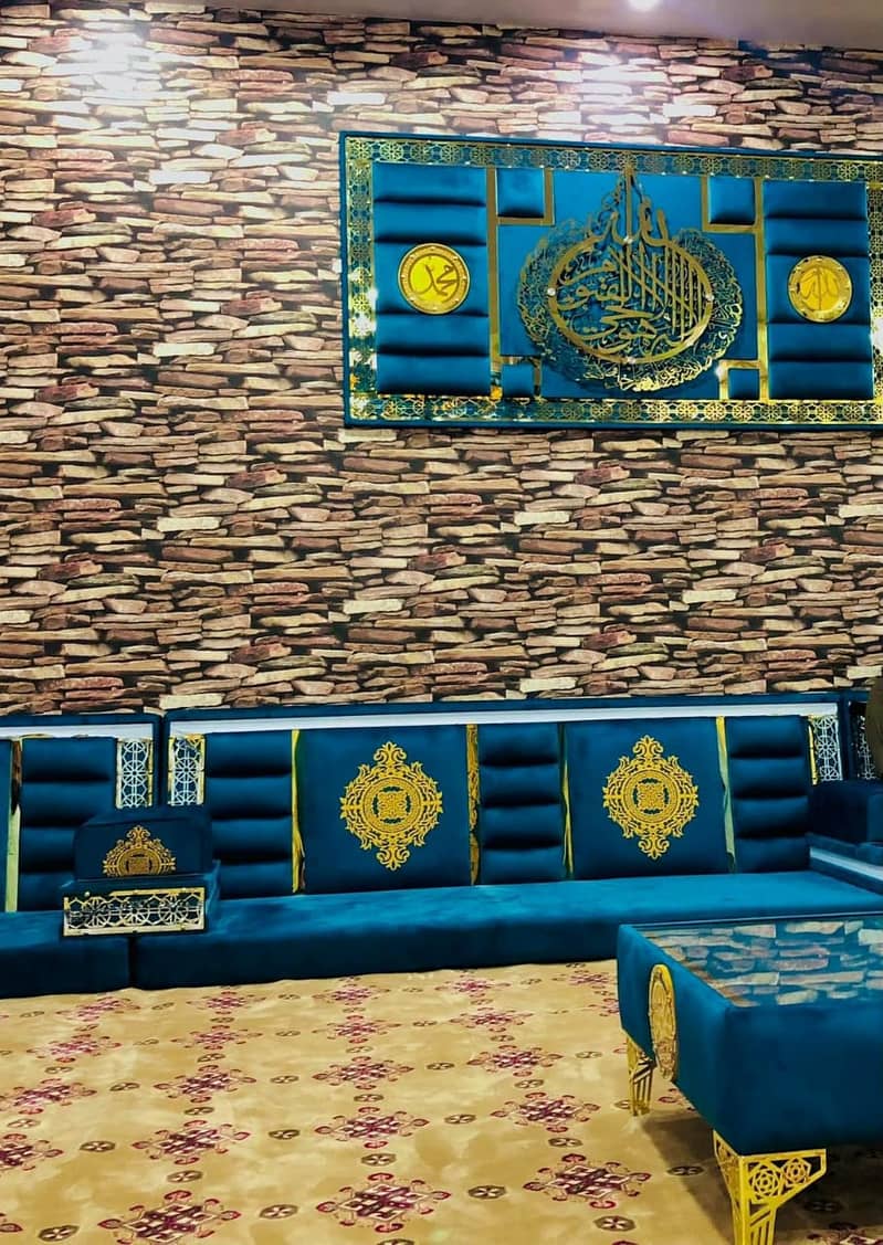 Arabic Majlis | Luxury Arabic Majlis | Arabic  Sofa | Saudi Majlis 6