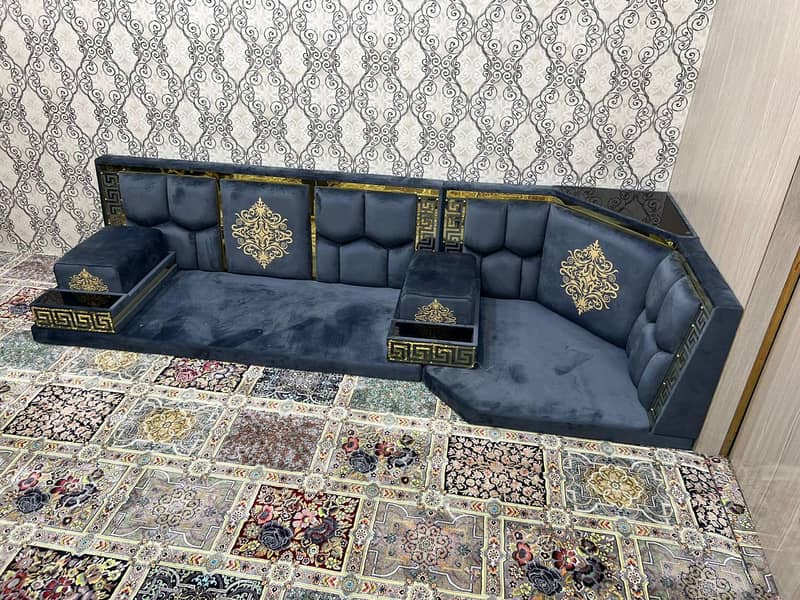 Arabic Majlis | Luxury Arabic Majlis | Arabic  Sofa | Saudi Majlis 19