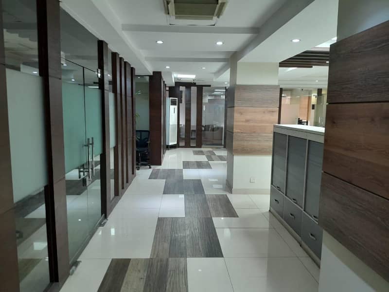 Spacious 4,500 sq. ft. office space is now available for rent on Main Boulevard, Gulberg Lahore 8