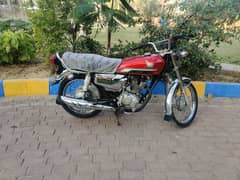 Honda cg 125 model 2023 self start 5 gear