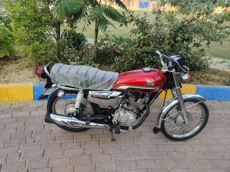 Honda cg 125 model 2023 self start 5 gear 1