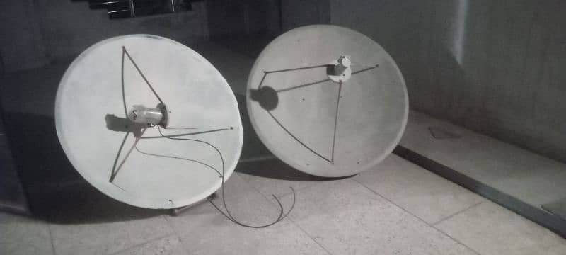 DISH ANTENNA WITH RECEIVER 0