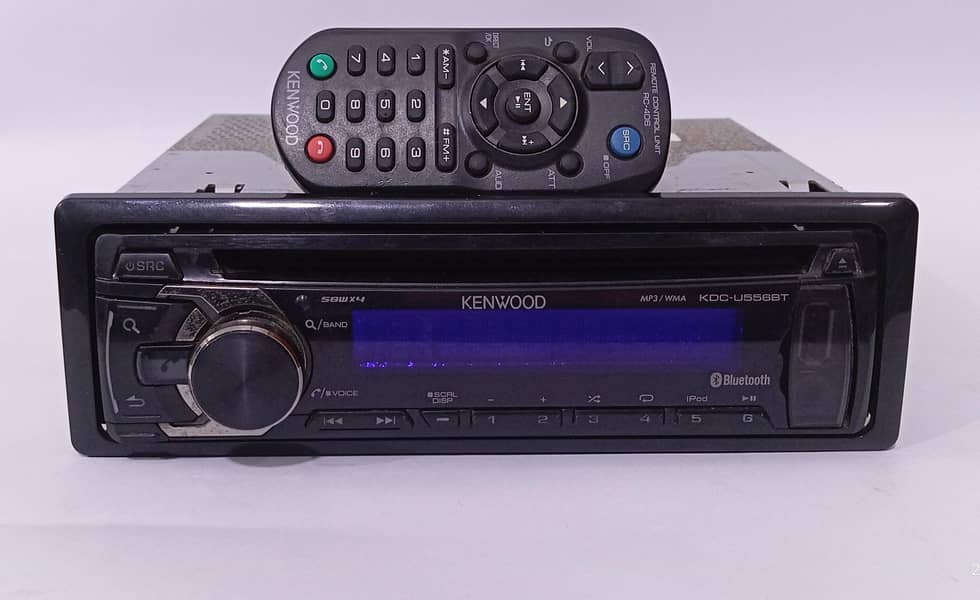 Car Tape (Kenwood KDC-U556BT Bluetooth) with remote 0