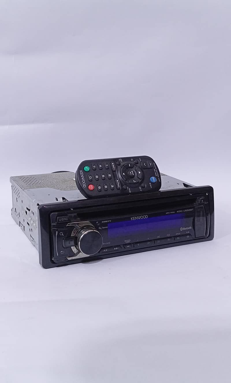 Car Tape (Kenwood KDC-U556BT Bluetooth) with remote 1